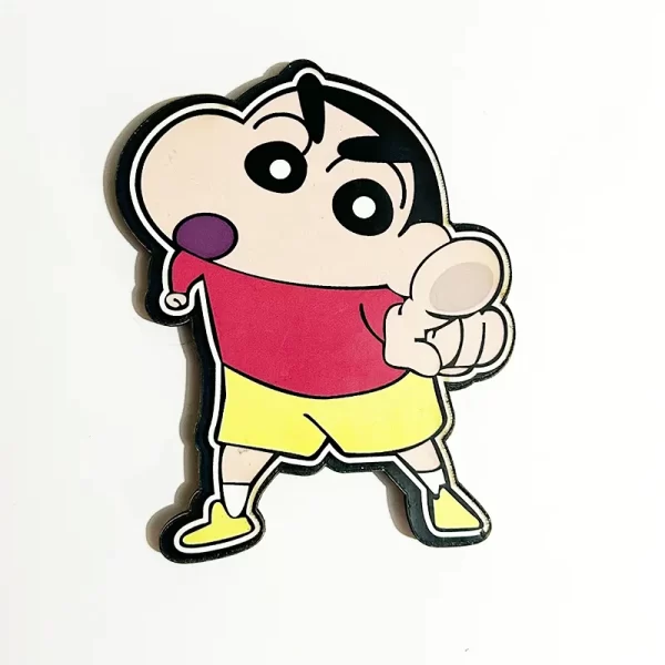 Shin-chan Wooden Fridge Magnet