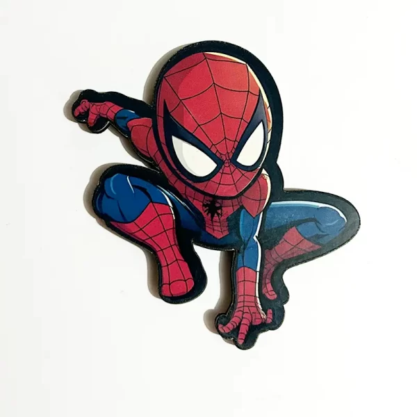 Spiderman - Wooden Fridge Magnet